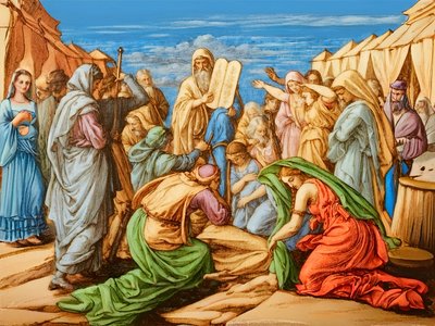 Die Zehn Gebote 2 von Josef Johann Michel