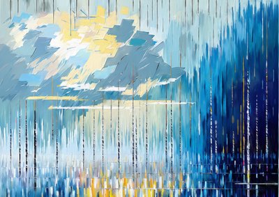 Wellen_Himmel_02 von Josef Johann Michel