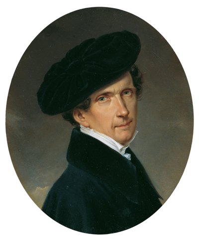Selbstporträt von Josef Lambert Denk