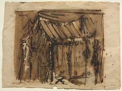 Zelt (recto) von Josef Platzer