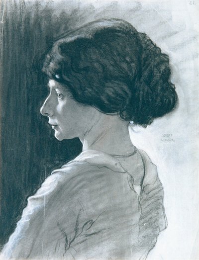 Mädchenkopf von Josef Wawra