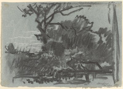 Waldszene von Josef Wenglein