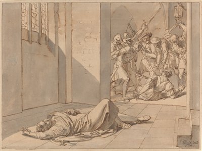 Die Ermordung von König Wenzel III. von Josef von Führich