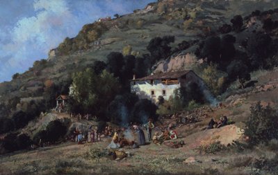 Katalanisches Volksfest "aplec" von Josep Berga Boix