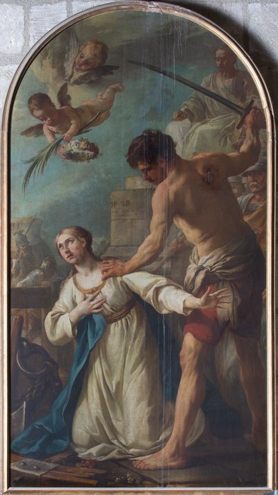 Das Martyrium der Heiligen Katharina von Joseph Marie the Elder Vien