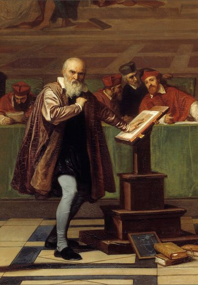 Galileo Galilei von Joseph Nicolas Robert Fleury