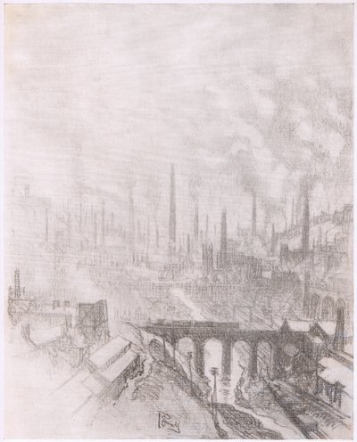 Munitionsstadt, Bibbys Jahrbuch von Joseph (after) Pennell