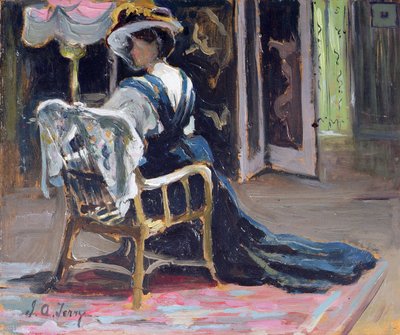 Im Studio von Joseph Alfred Terry