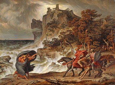 Macbeth und die Hexen, 1829-30 von Joseph Anton Koch