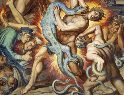 Die Qualen der Hölle von Joseph Anton Koch