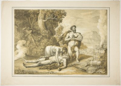 Die Trauer um den toten Abel von Joseph Anton Rhomberg