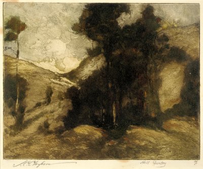 Hügelland von Joseph C. Claghorn