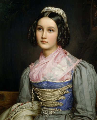 Porträt von Helene Sedelmayer von Joseph Carl Stieler
