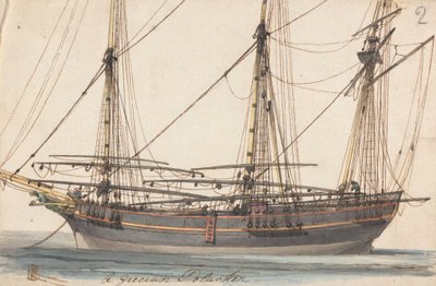 Ein griechischer Polacker von Joseph Cartwright