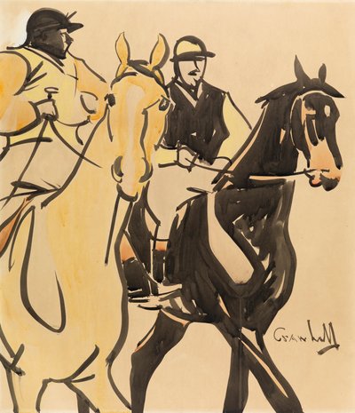 Zwei Herrenreiter von Joseph Crawhall