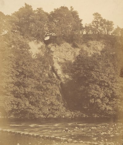 Bolton Priory. Die Trittsteine, 1850er Jahre von Joseph Cundall