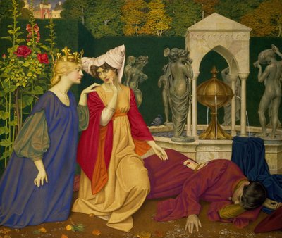 Den Brief wechseln, 1908 von Joseph Edward Southall
