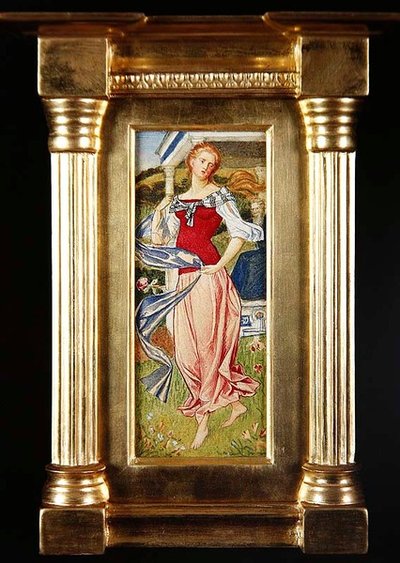 Studie für die Figur der Arethusa von Joseph Edward Southall