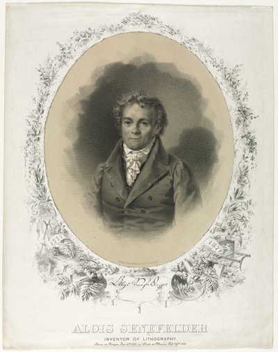 Alois Senefelder von Joseph F. Knapp