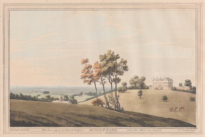 Buscot Park von Joseph Farington