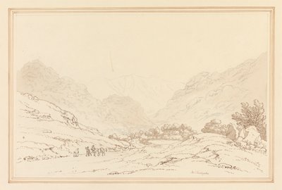 Blick vom Sechs-Meilen-Stein von Joseph Farington
