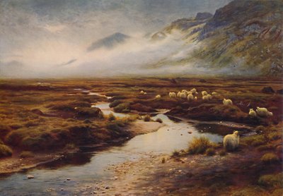 Das Moos bei Poolewe, um 1912 von Joseph Farquharson