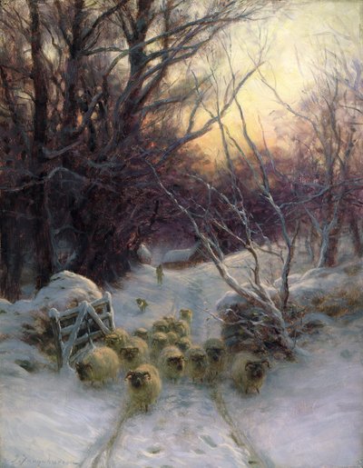 Die Sonne hatte den Wintertag geschlossen von Joseph Farquharson