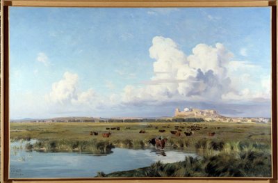 Landschaft der Camargue von Joseph Garibaldi