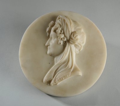 Medallion-Porträt von Mrs. Elizabeth Gott von Joseph Gott