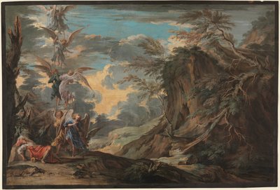 Jakobs Traum, ca. 1720 von Joseph Goupy