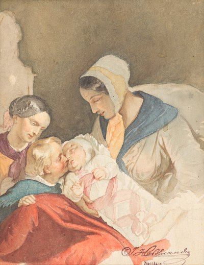 Mutterglück von Joseph Hasslwander
