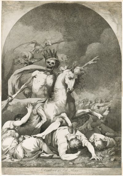 Tod auf einem fahlen Pferd von Joseph Haynes