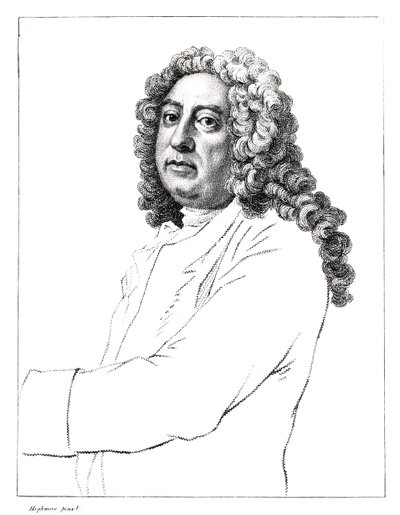 Sir James Thornhill (1676-1734) von Joseph Highmore