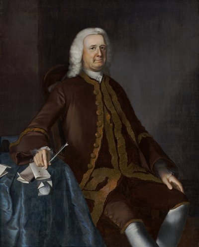 Oberst Theodore Atkinson, 1760 von Joseph Jonathan Blackburn
