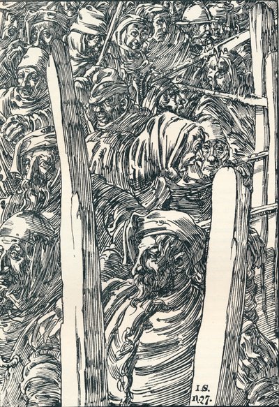Der Bauernaufstand, ca. 1895 von Joseph Kaspar Sattler