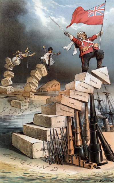 Die Geschichte wiederholt sich, 1885 von Joseph Keppler