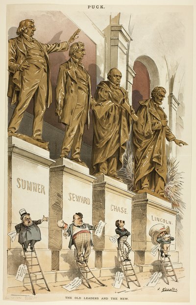 Die alten Führer und die neuen von Joseph Keppler