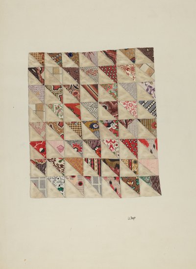 Stück Kaliko-Flickwerk von Joseph L. Boyd