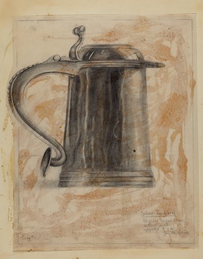 Silberkrug von Joseph Leboit
