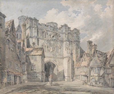 Christ Church Gate, Canterbury von Joseph Mallord William Turner