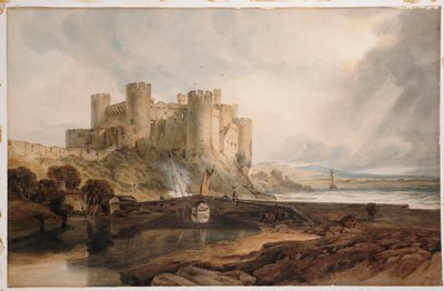 Conway Castle, ca. 1802 von Joseph Mallord William Turner