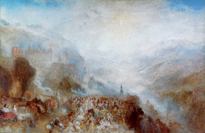 Heidelberg, um 1844-1845 von Joseph Mallord William Turner