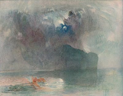 Der Seelisberg: Mondschein, 1909 von Joseph Mallord William Turner