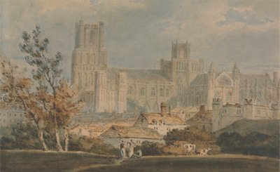 Ansicht der Kathedrale von Ely von Joseph Mallord William Turner