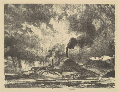 Anaconda, Montana, 1915 von Joseph Pennell