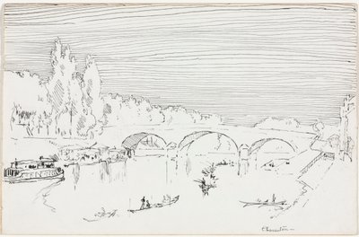 Charenton-le-Pont, ca. 1893 von Joseph Pennell