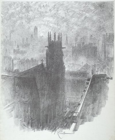 Christ Church, St. Louis von Joseph Pennell
