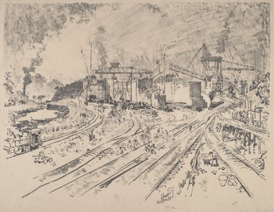 Früher Morgen, Miraflores von Joseph Pennell