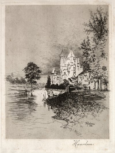 Haarlem, 1884 von Joseph Pennell