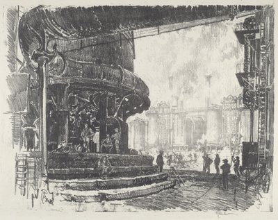 Roheisenherstellung von Joseph Pennell